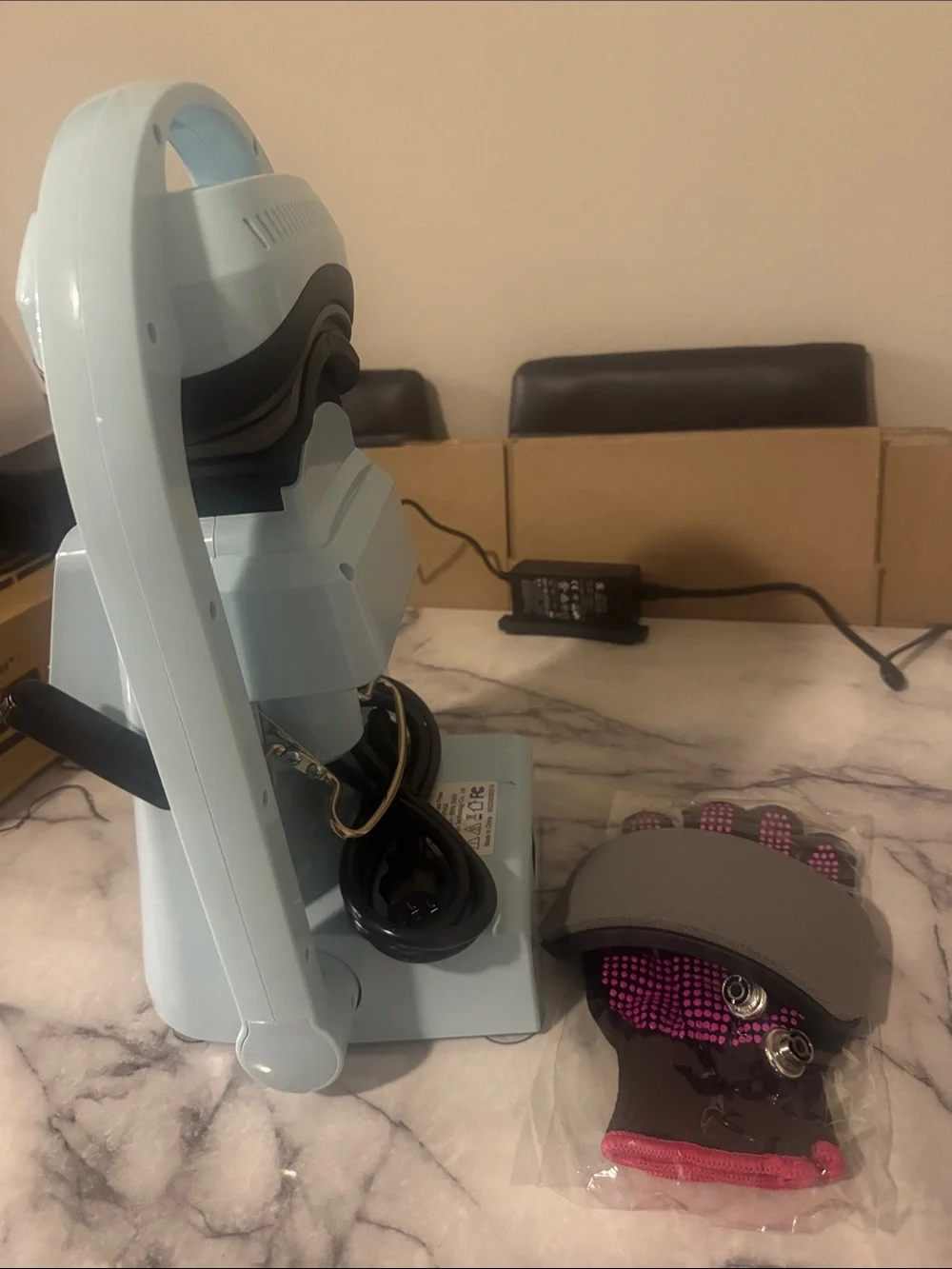 HTVRONT Hat Heat Press Machine for Caps – Light Blue